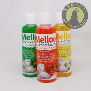 SEMPATI Melloo 250ml Degreaser Shampo Kucing Anjing Kitten Anabul Cat Shampoo Sampo Sabun Mandi Kucing Hair Body Care Obat Kutu Kucing Jamur Scabies Total Protection Anti Fungal Flea Parasit Alergi Pelembut Anti Rontok