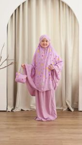 Mukena Anak Tanggung Motif Daydream/Mukenah Anak Lucu umur 8-15 Tahun Terbaru 2025