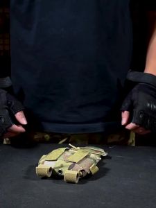 IDOGEAR แมงป่องเหล็กตัวน้อย MK2 ชุดแบตเตอรี่หมวกกันน็อค กระเป๋าการมองเห็นตอนกลางคืน กระเป๋าอุปกรณ์เสริมหมวกกันน็อค กระเป๋าถ่วงน้ำหนัก