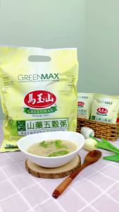 Ngũ cốc Đài Loan dạng cháo dinh dưỡng từ khoai mỡ và các loại hạt tương hiệu GREENMAX