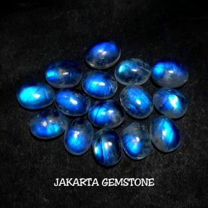 Batu Akik Asli Biduri Bulan Original Top Berklep Biru Super Mewah