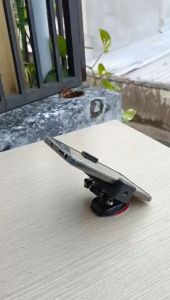 Bộ Kẹp Điện Thoại Dán Lên Mặt Đồng Hồ Xe Máy Xoay 360
