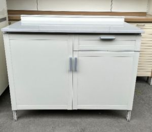 ตู้ครัวอลูมิเนียมแท้ 100%  / SIZE 100  120  150 CM / TOP หินแกรนิต