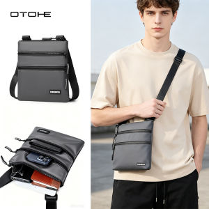 OTOHE Mens Shoulder Bag Mini Crossbody Bag Waterproof Film Bag Sports Bag Casual Bag Street Bag Phone Bag Messenger Bag Versatile Fashion Travel Bag Business Bag