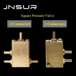 JNSUR Dental Chair Water Valve Switch 3&4 Nozzles Square Pressure Regulator Connector Dental Unit Parts Dentistry Accessories 