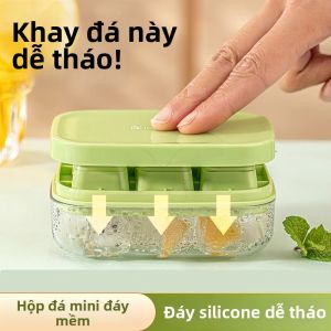PISSA | Mini Press Ice Cube Maker Food-Grade Soft Silicone