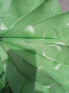 Gorden Plisket polkadot tebal murah gorden jendela/pintu motif polkadot plisket kawat S - Aneka warna L100 x T150/