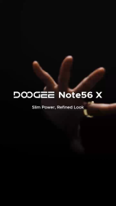 DOOGEE Note 56X Smart Phone Android 16 | 6150mAh Battery | 6.56" HD+ 90Hz | 24GB RAM(3GB+21GB) +64GB External Storage T-Flash Card Up To 2 TB