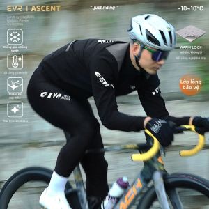 evr | Windproof Fleece Lined Cycling Jacket
