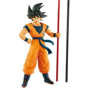 Bandai | Hot Dragon Ball Son Goku Super Saiyan Anime Figure 22cm Goku DBZ Action Figure Model Gifts Collectible Figurines for Kids