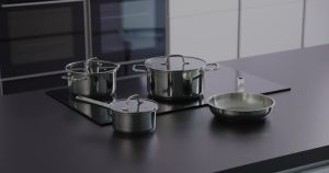 Chảo đáy sâu BergHOFF Helix  30cm Hàng chính hãng Bảo hành 24 tháng.