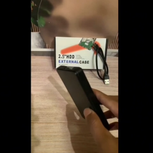 HDD Eksternal Hardisk Seagate 2.5" 250GB - Casing Hitam - Kompatibel dengan Windows dan Mac - Garansi 1 Bulan