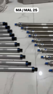 Cylinder pneumatic MA25 / MAL25 Pneumatik Angin Air Silinder MA 25 MAL 25