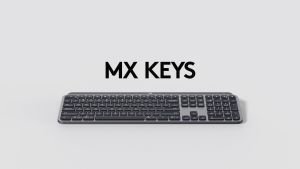 Logitech MX Keys S Multi-Device Ergonomic Design Advanced Wireless Illuminated Keyboard