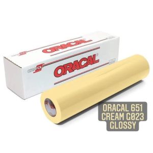 STICKER SKOTLET ORACAL 651 WARNA CREM KREM UNTUK MOTOR DAN MOBIL KUALITAS PREMIUM