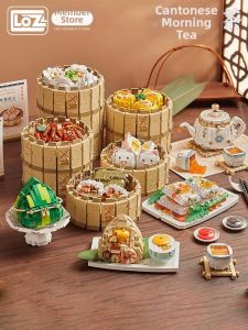 Loz | Bộ Xây Dựng Mô Hình Ăn Sáng Quảng Đông DIY