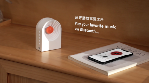 SHIDU Portable White Noise Speaker Nature Sound Sleep Aid Music Box Wireless Stereo MP3 Music Player