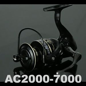 【Ready Stok】CORALOV Deukio Reel Pancing Full Besi Ril Pancing Reel Pancing AC2000-AC7000 Alat Pancing Mini Reel Pancing 12KG Maksimum Tarikan 5.2:1 Kecepatan Tinggi Kumparan Logam Ikan Mas Reel Pancing Air Asin Reel Pancing untuk Putaran
