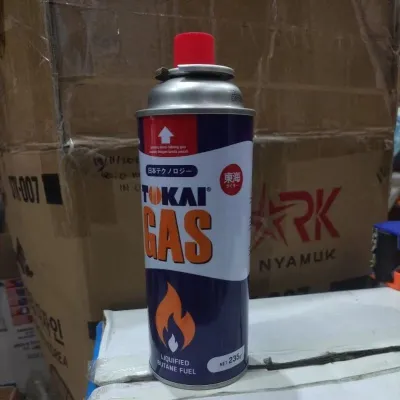 Promo TOKAI 235gr Gas Portabel Gas Kaleng Butane Lasan Hicook Kompor Camping