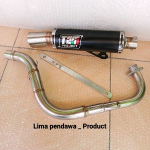 MURAH KNALPOT SAMLONG LEHER COBRA TZM PROJECT PNP BEAT VARIO MIO SCOOPY SPACY GENIO DLL PROMO
