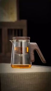 [Siêu Sale] Ấm trà thủy tinh từ tính BT15 Bình trà thủy tinh Ấm pha trà bình pha trà văn phòng cao cấp