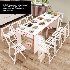 XUANXIAOZHIHOU | Extendable Folding Hidden Dining Table