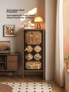 MR ART | Slim Metal Storage Cabinet