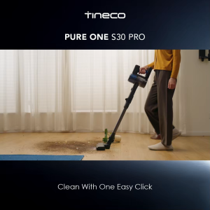 Tineco Pure One S30 Pro Cordless Smart Vacuum Stick Handheld Vacuum Cleaner Vakum Penghisap Debu | 180° Foldable Tube