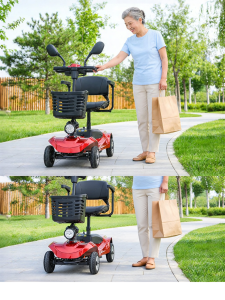 Phoenix | Electric Foldable Elderly and Disability Mobility Car 4 Wheels