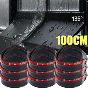 100CM Simple Durable Rubber Sliding Window Water Deflector Board Home Window Water Blocking Sealing Strip Skylight Edge RainProof Shield