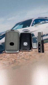 Mazda 3 All New CX5 2023 Alexa CX4 CX5 CX8 CX30 2020 - 2022 Woodgrain Pattern Leather Car Key Cover Case Accessories