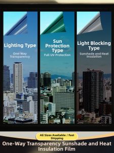 Taisen | One-Way Privacy Sunscreen Heat-Reflective Window Film