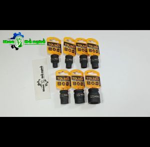 Đầu tuýp lục giác đen 1/2 TOLSEN - Đầu tuýp 1/2 công nghiệp - Đầu tube - KIOT ĐỒ NGHỀ