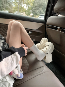 SHÉII | Dép Đế Dày Thiết Kế Kim Cương Có Lỗ 5cm