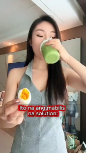 Avocado Cucumber Chia Seed Powder | Healthy Meal Replacement Smoothie | High Fiber Diet Shake for Weight Management