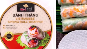 Bánh Tráng Cuốn 22cm Asiadeli gói 300g Hàng Xuất Khẩu
