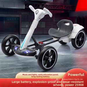 BONINGYU | Foldable Electric Quad Bike for Children 3-8 Years No Installation Required