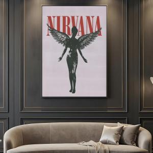 Nirvana Poster --HD-- Self-Adhesive Waterproof High-Toughness Universal Wall Decor
