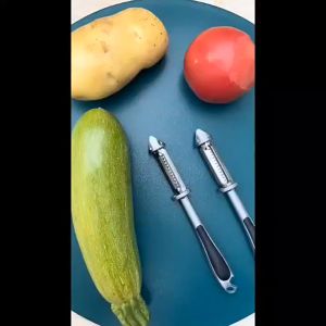 Parutan Stainless Tahan Karat & 5 in 1 Pengupas Buah dan Sayur Multifungsi