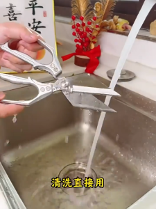 T-ORAS Bone Scissor Set For Vegetable Barbecue Meat Fish Strong Cutting Household Bbq Tool