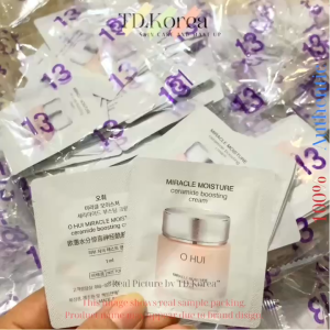 60 Gói sample kem Ohui dưỡng ẩm chuyên sâu trắng hồng căng bóng và săn chắc Ohui miracle moisture boosting cream 1ml
