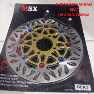 PIRINGAN CAKRAM BEAT DISK BRAKE PIRINGAN DISC CAKRAM BULAT GERIGI MODEL PSM PRO1 MOTOR BEAT SCOOPY VARIO 110 SPACY DLL