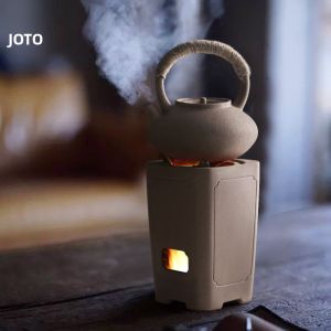 Joto | Lò Than Nhật Bản Dùng Pha Trà Gốm Sứ