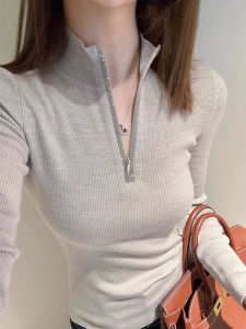 2026 Winter Fashion Slim Long Sleeve Knit Top