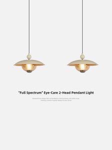 NSWR | Vintage French Creative Aesthetic Full Spectrum Eye-protecting Pendant Light