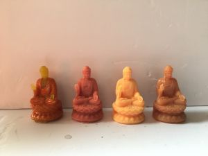 TƯỢNG PHẬT TỔ TOẠ ĐÀI SEN trang trí tiểu cảnh non bộ bể cá