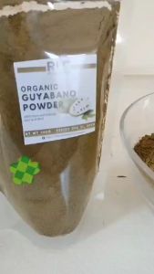 100 grams Organic Pure Natural Guyabano (Soursop) Powder Healthy Skin Antioxidants Cell Growth Guyabano Leaves Powder filled with Vitamins B1 and B2 and Magnesium Guyabano Herbal Tea No Sugar Added No Extenders Guyabano Juice All Natural Without Sugar