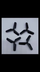 B*2.6CM X72S Foam Quadcopter UAV Model Airplane Glider Three-bladed Propeller Fixed-wing Aircraft Blade