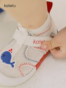 SG 🇸🇬 seller/KATETU walking shoes children breathable shoes for boys and girls functional shoes学步鞋婴幼儿透气男童女童机能鞋凉鞋X4BE032