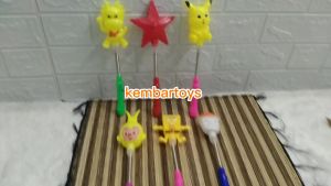 STICK-LAMPU 1pcs [BISA NYALA!] Stik Lampu Takbiran Konser Glow Stick bisa nyala ada tombol on off